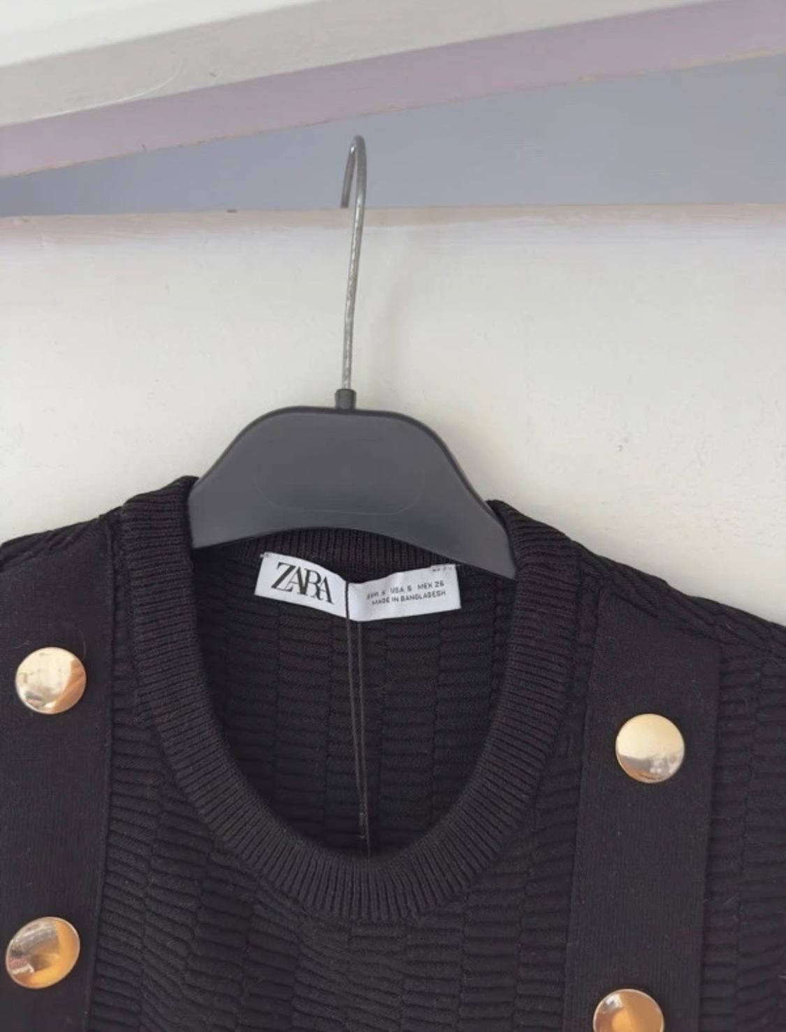 BUTTON-UP KNIT TOP - Image 3