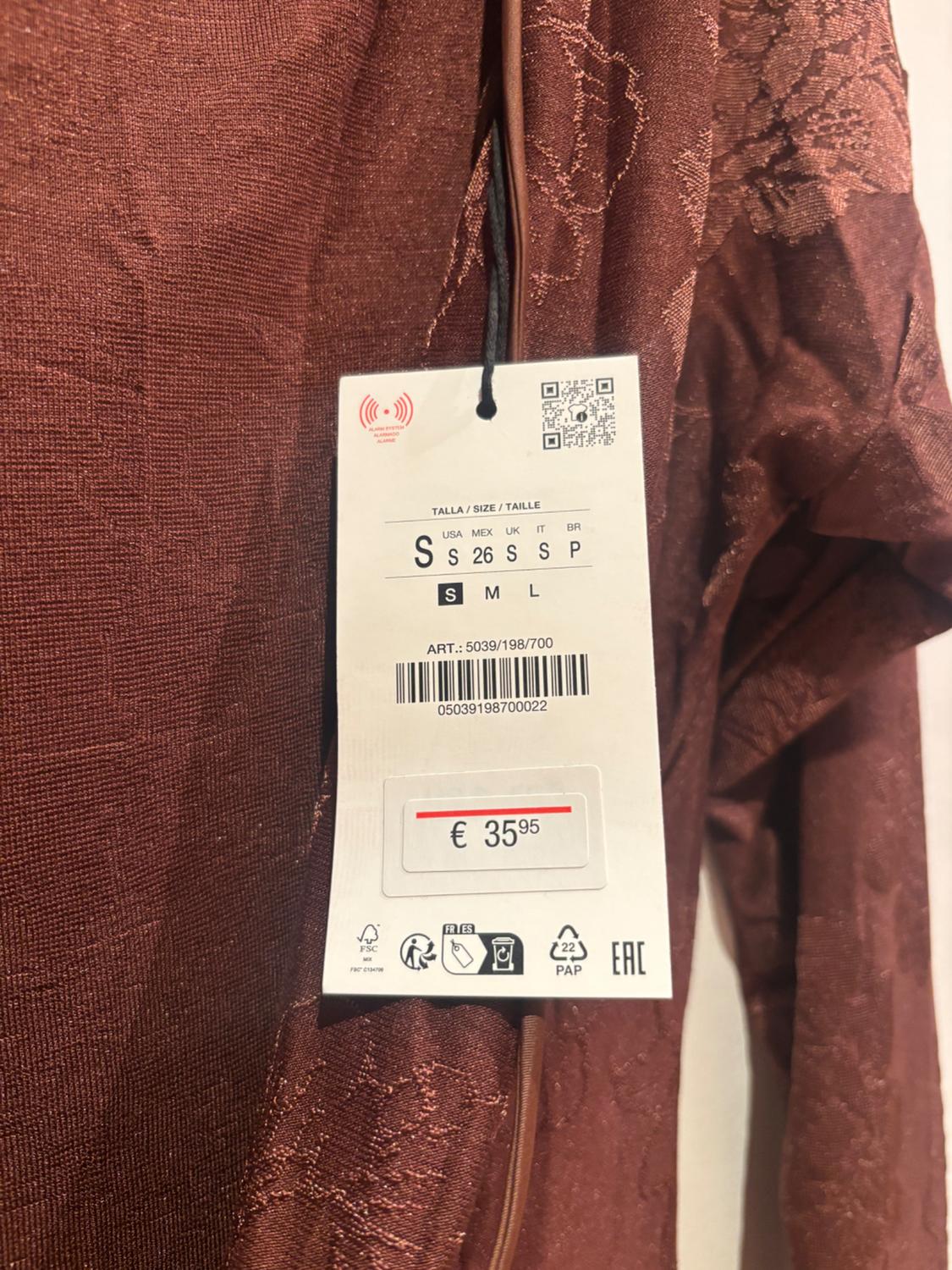 OPEN-BACK JACQUARD DRESS - Image 3
