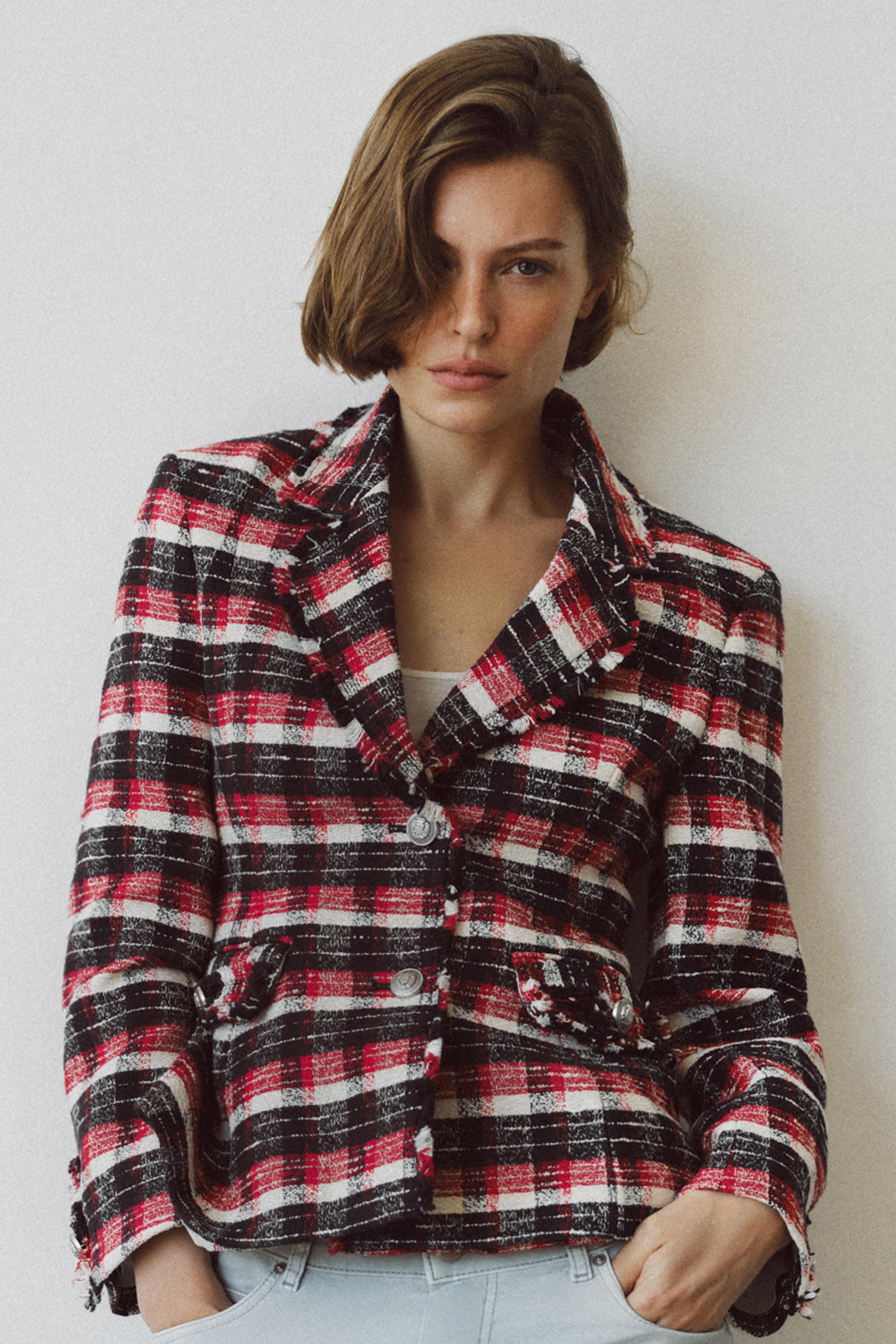 新品　CONNSE コンセ　シアーブルゾン　pois clane zara ZARA Brasil | Nova Coleção Online