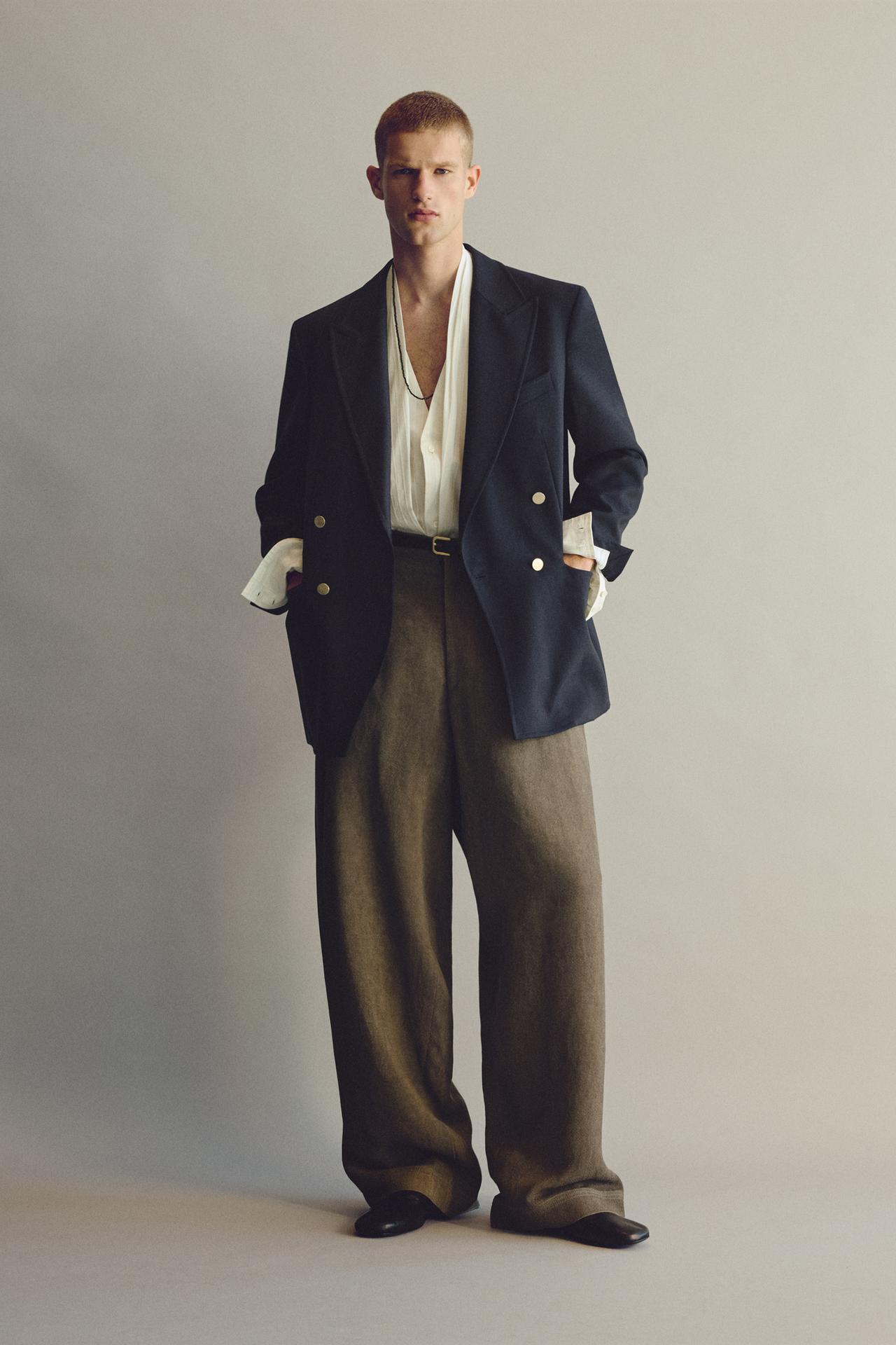 КОЖАНЫЙ РЕМЕНЬ AARON LEVINE X ZARA