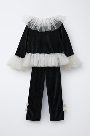 HARLEQUIN COSTUME SET - Black by Zara - Image 1