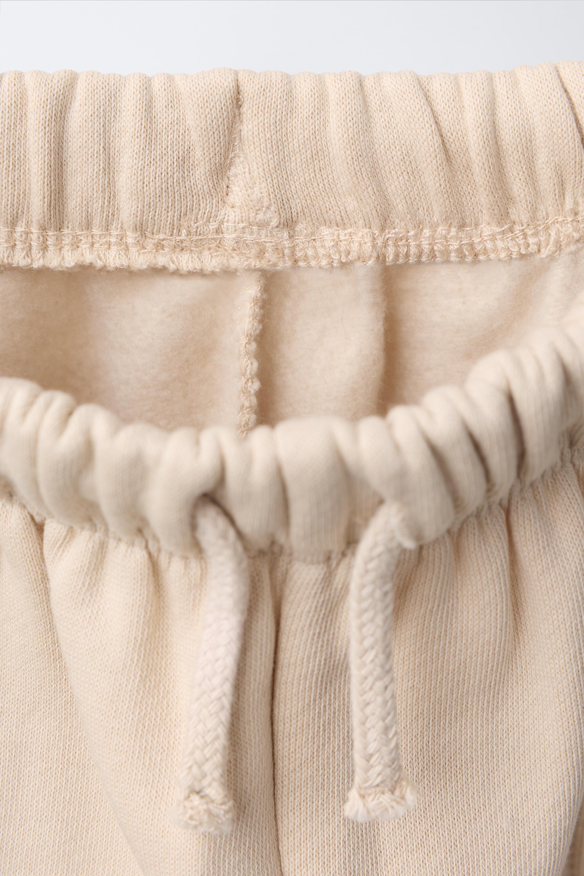 FLEECE-LINED BALLOON PANTS