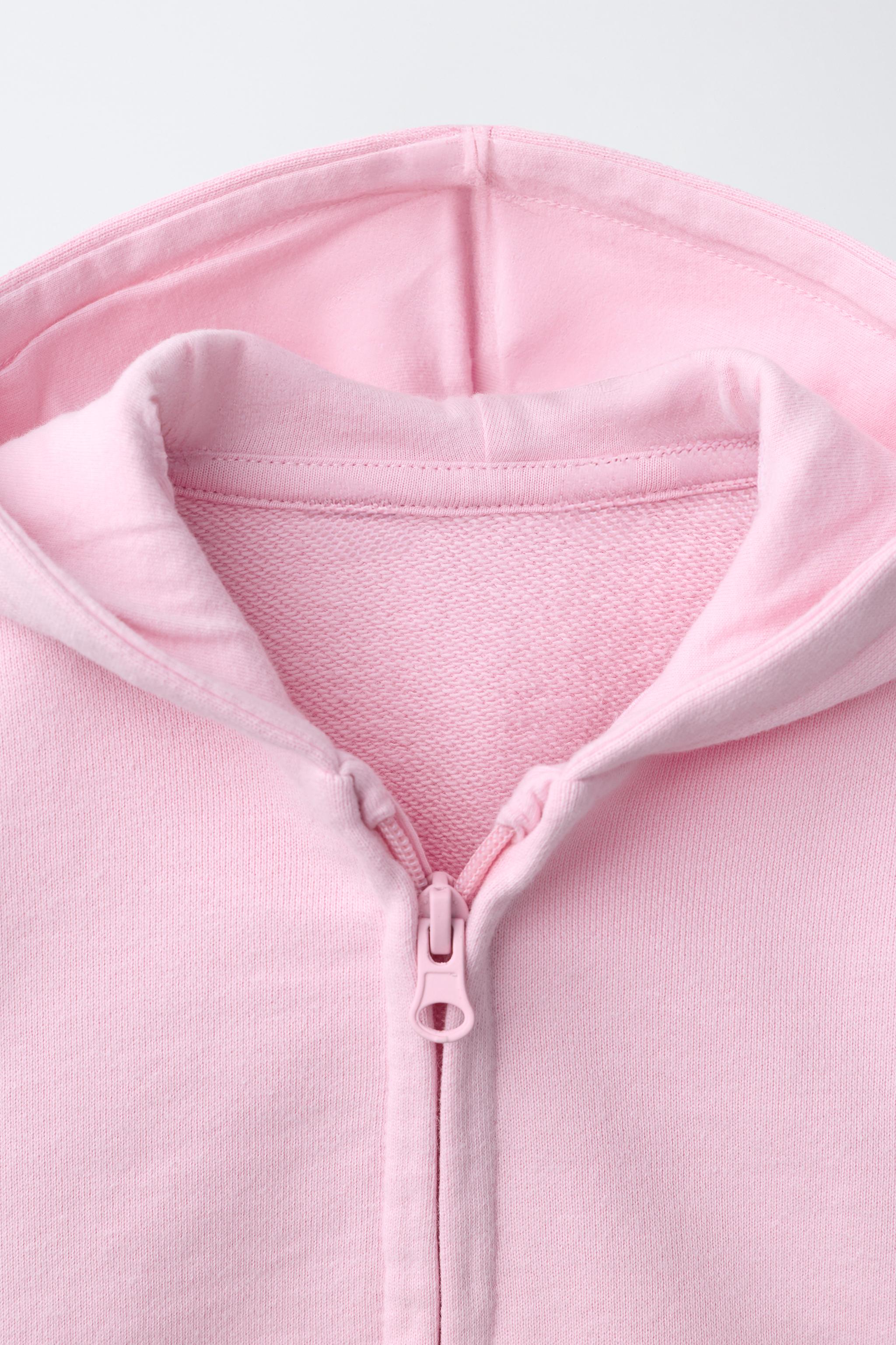 PLAIN ZIP SWEATSHIRT
