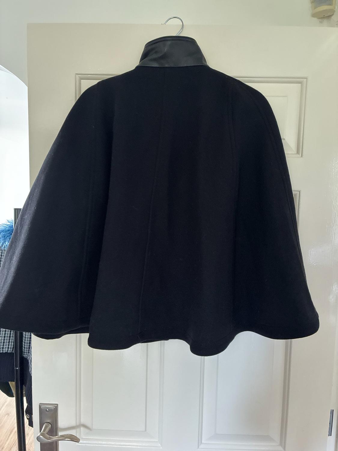ZW COLLECTION MANTECO WOOL BLEND CAPE - Image 3