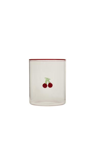 BOROSILICAAT GLAS FRUIT - Rood van Zara