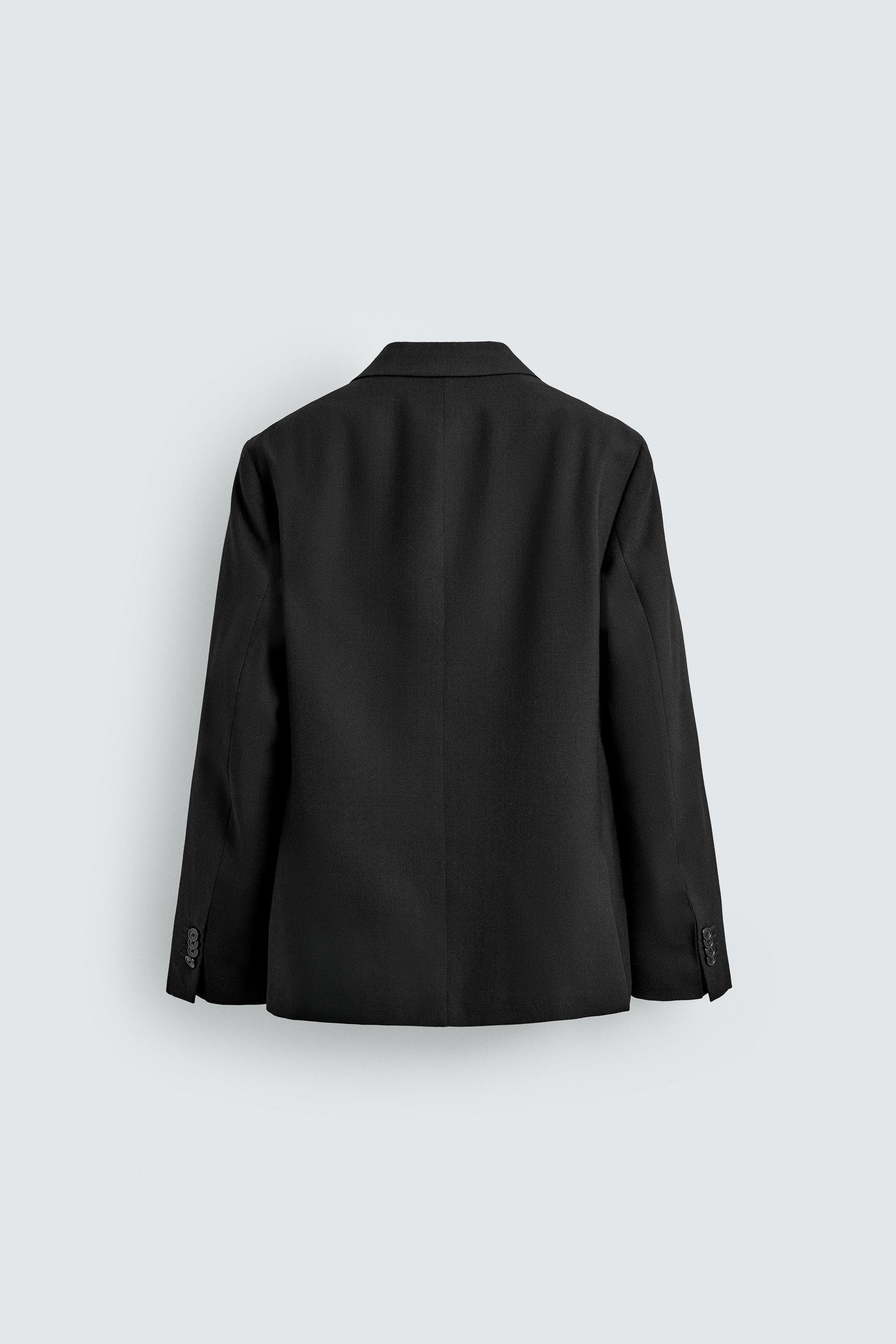 WOOL BLEND SUIT BLAZER