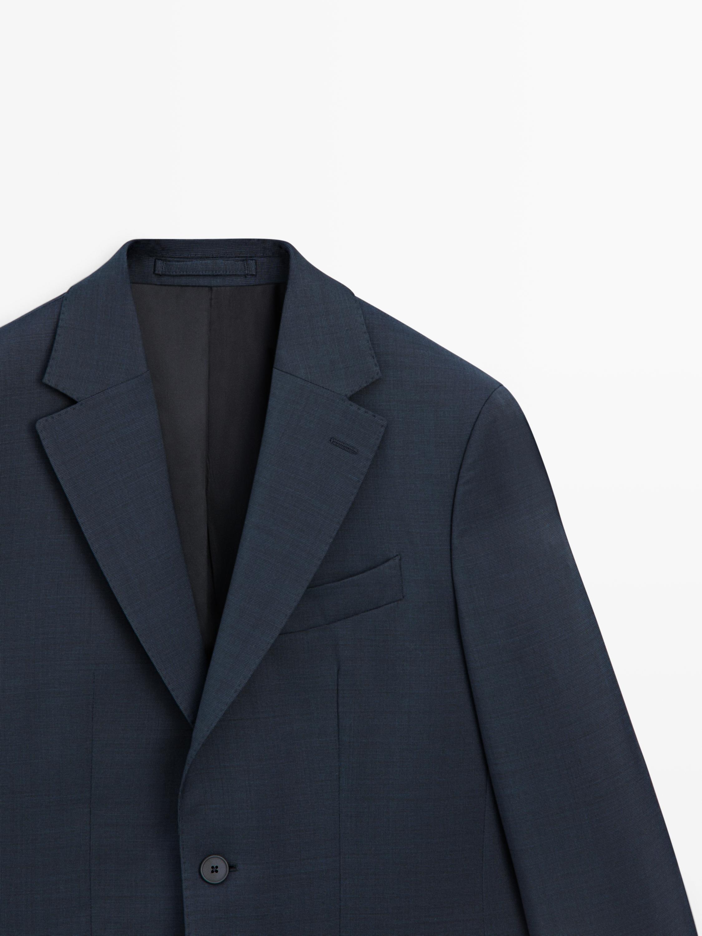 Veste de costume 100 % laine froide