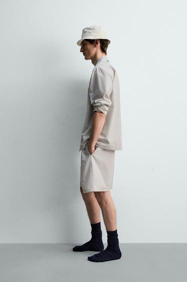 ENSEMBLE PYJAMA SHORT - Vert de Zara - Image 3