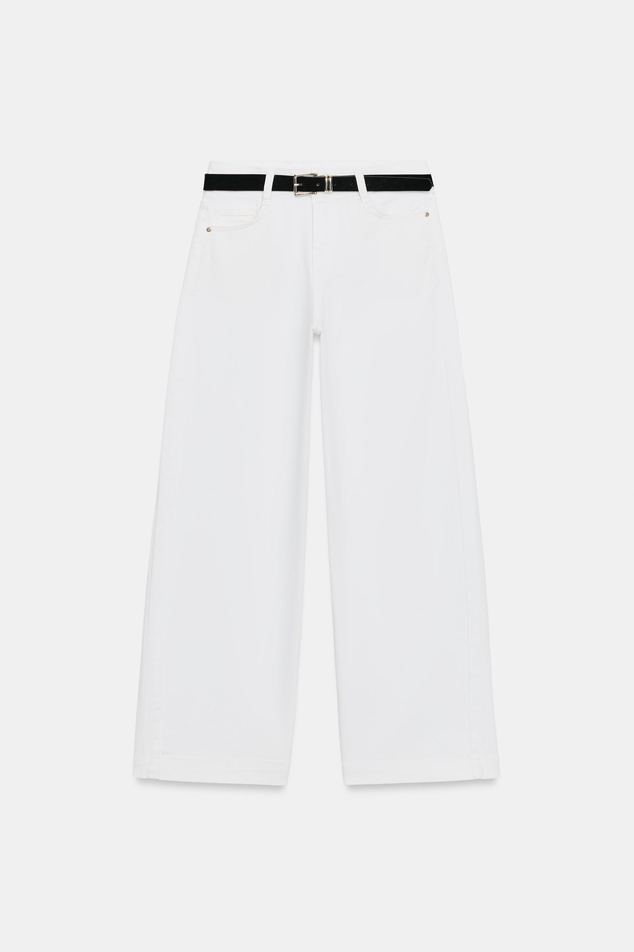 JEAN Z1975 CULOTTE TAILLE HAUTE À CEINTURE