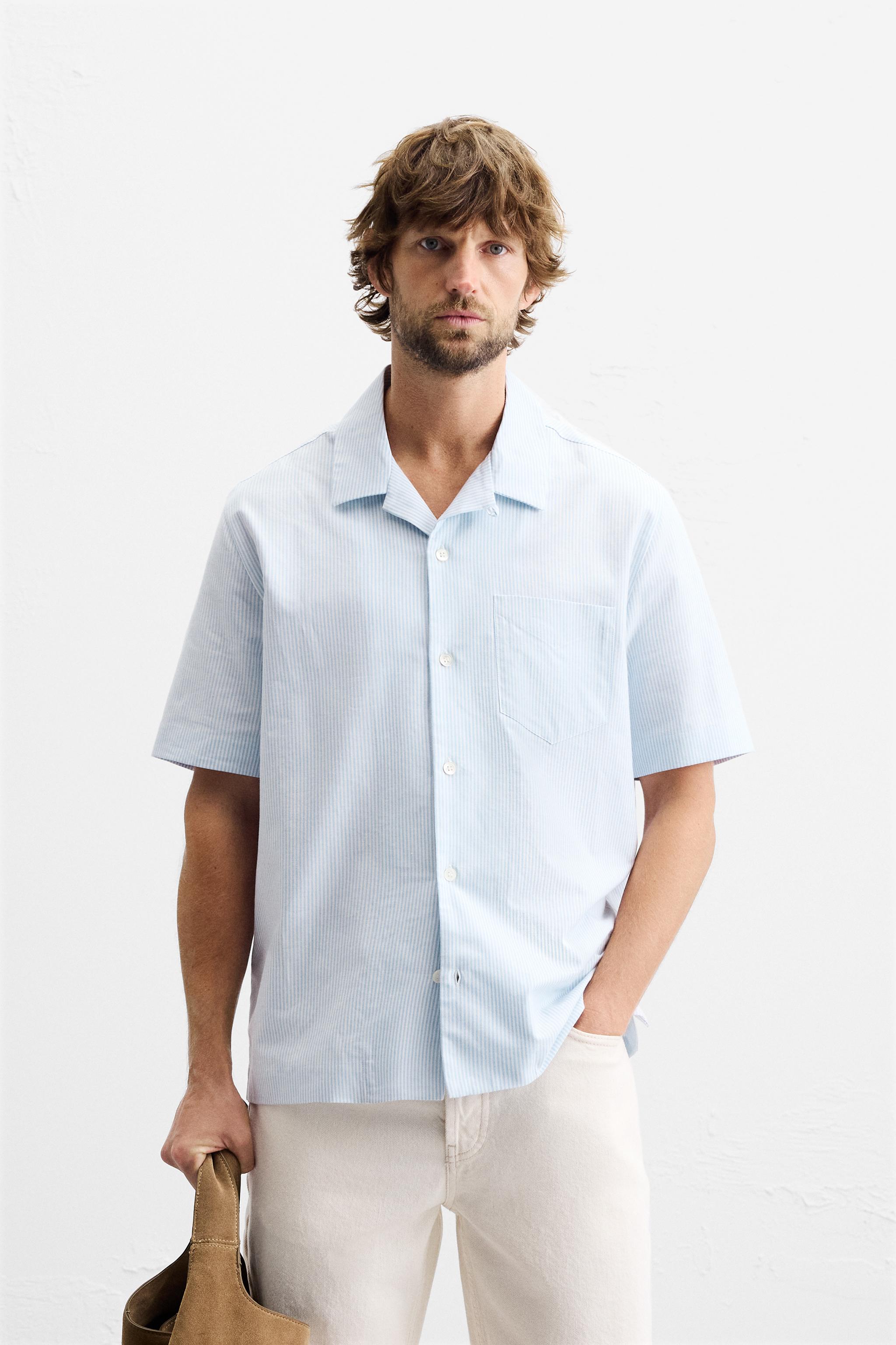 Chemise oxford homme zara sale