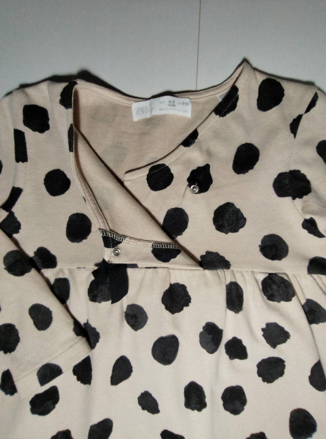 POLKA DOT DRESS WITH BOW - Image 3