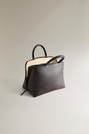 MINI SAC CUIR - Marron de Zara - Image 3