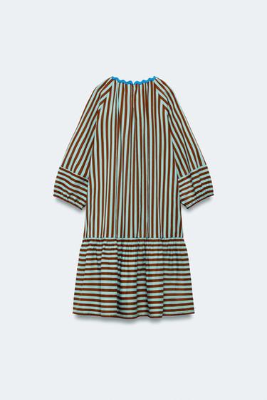 2-14 YEARS / LIMITED EDITION WAVY STRIPE DRESS - striped by Zara - Image 1