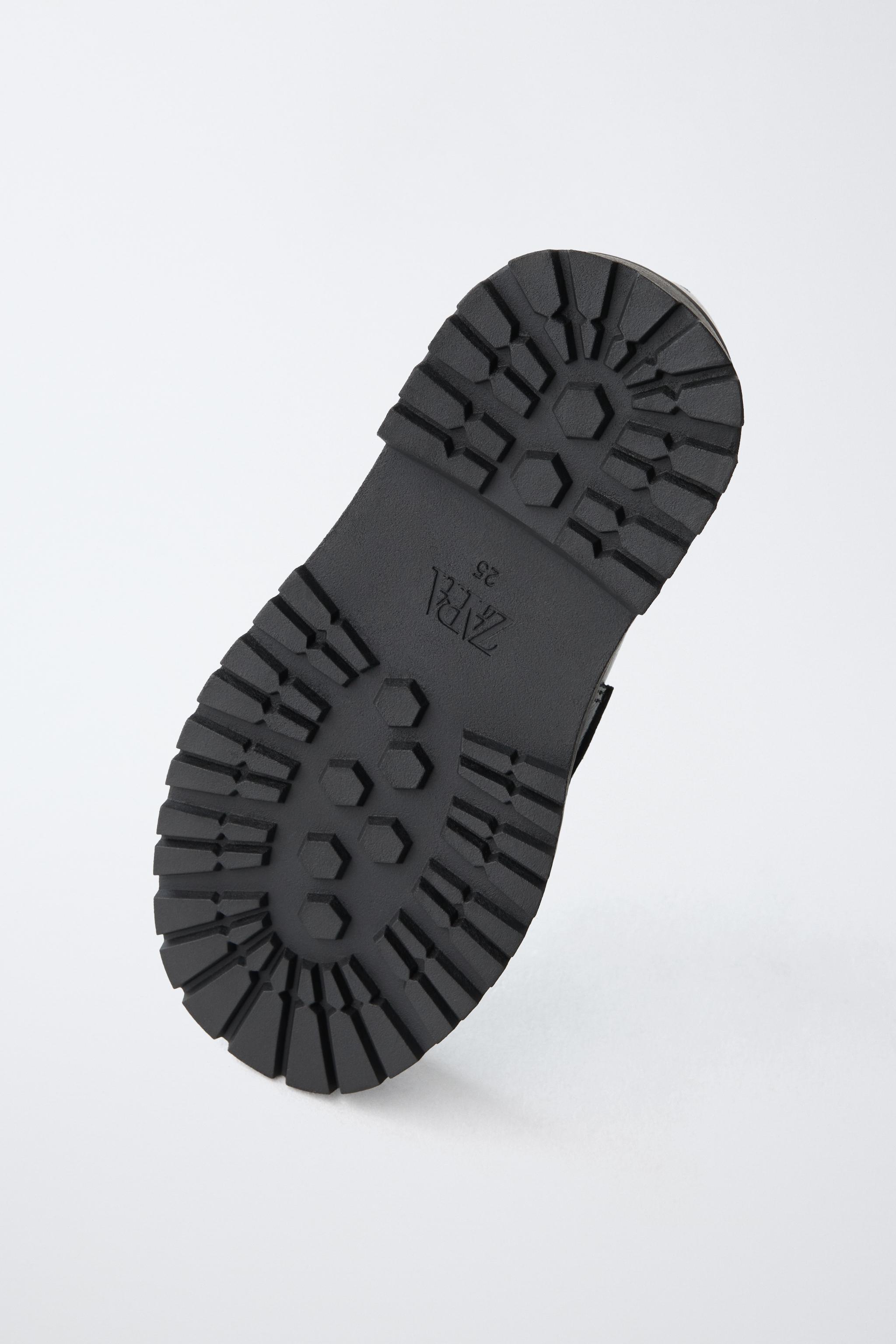 Детские туфли Zara HEART EMBELLISHED LOAFERS — фото 7