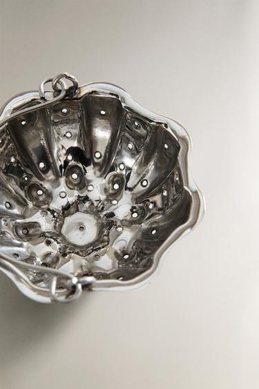 INFUSEUR À THÉ OUVERT ACIER - Argent de Zara - Image 2