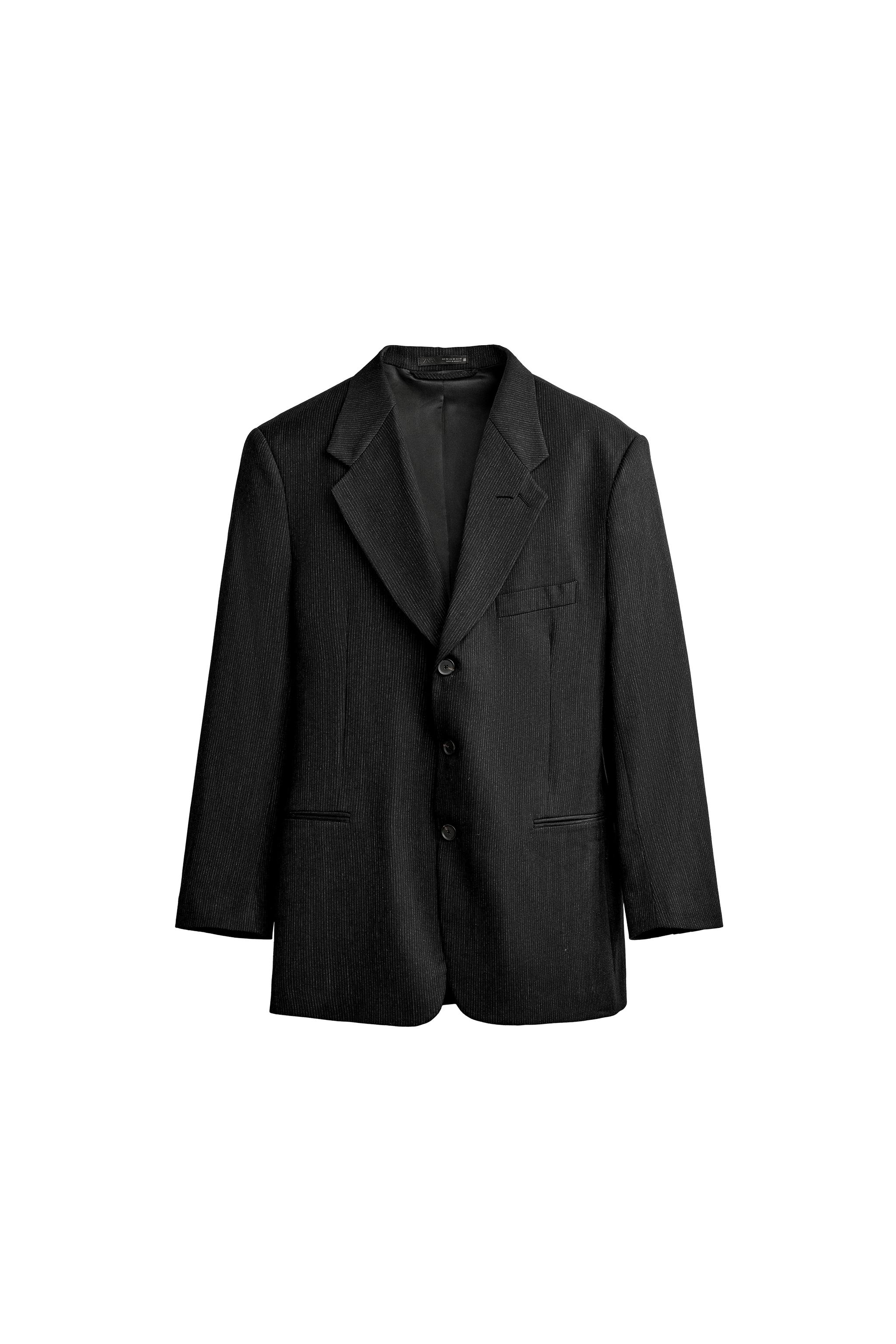 BLAZER RELAXED FIT TRAJE RAYAS