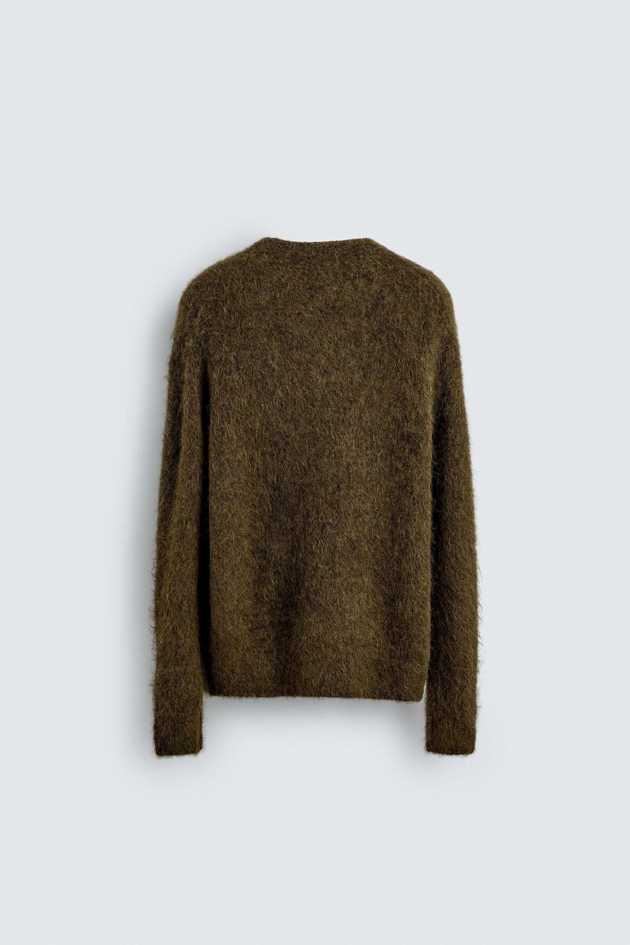 ALPACA BLEND FIBER SWEATER