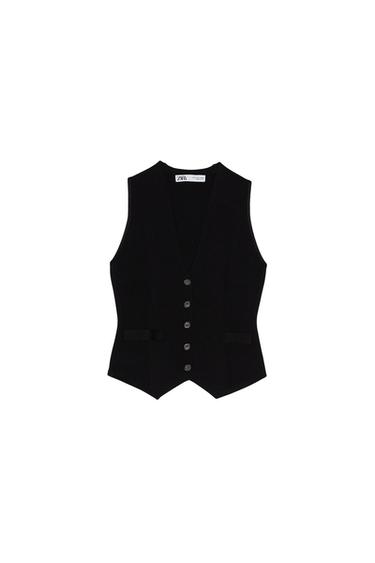 KNITTED WAISTCOAT
