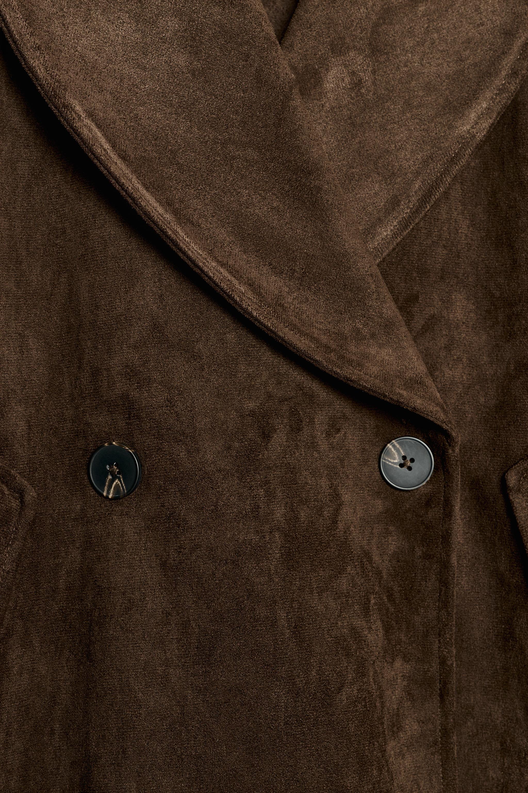 FAUX FUR COLLAR BELTED COAT