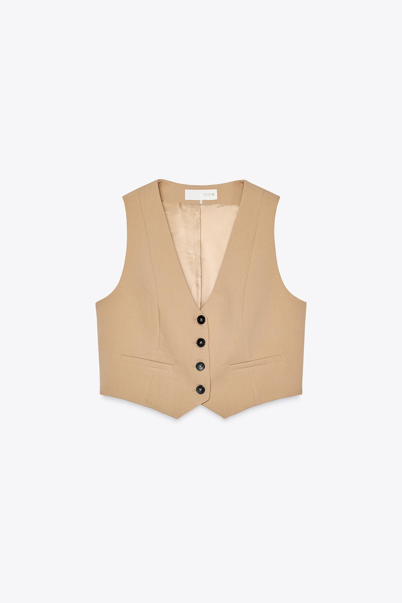 SHORT TAILORED WAISTCOAT