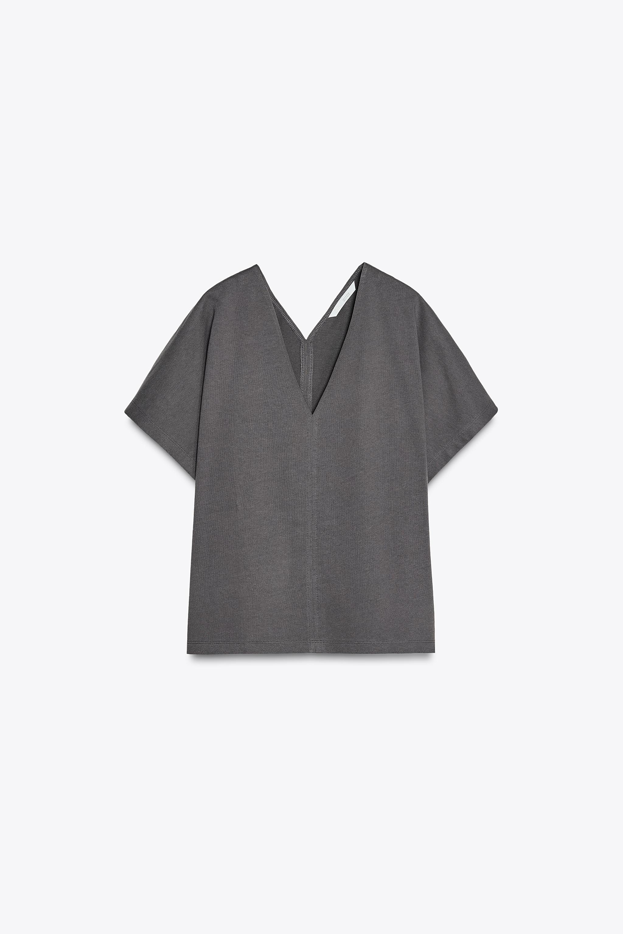 その他 TEN V NECK COTTON KNIT GRAY L VAGN regular bubble knit crew neck - - Regenerative Organic