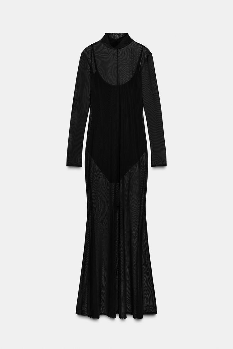 VESTIDO SEMITRANSPARENTE BODY