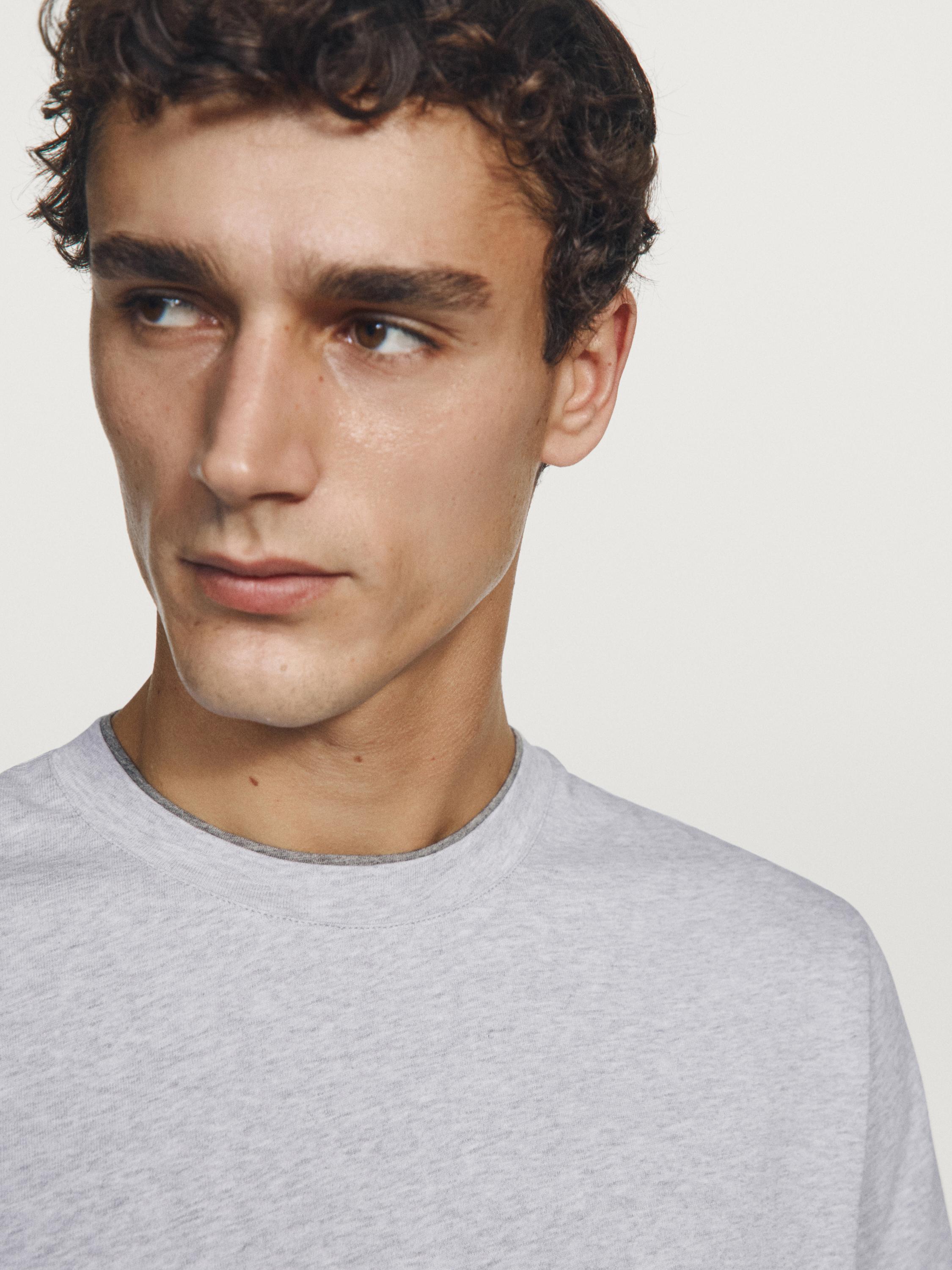 T-shirt à manches courtes 100 % coton