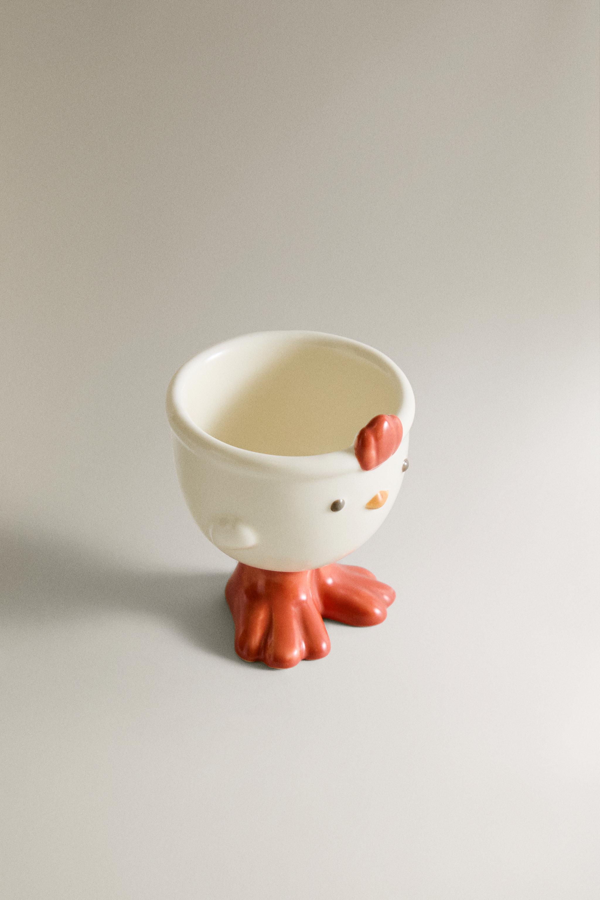 KIDS PORCELAIN HEN EGG CUP