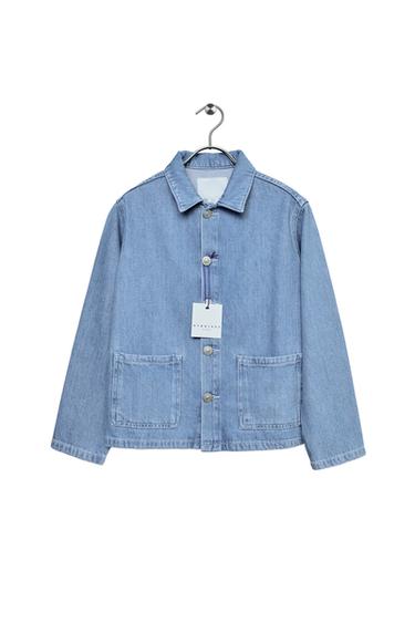 Zara Mavi - STORIESZ - DENIM İNCE CEKET