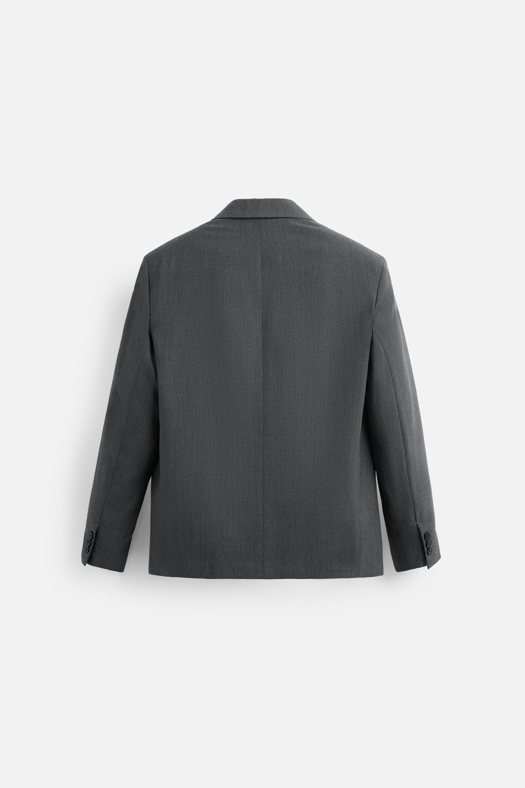 WOOL BLAZER LIMITED EDITION - Dark gray | ZARA United States