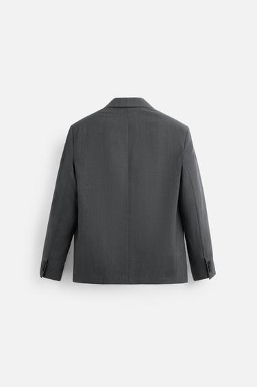 BLAZER DE COSTUME LIMITED EDITION - Gris de Zara - Image 8