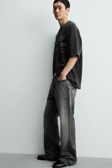 SWEAT IMPRIMÉ COMBINÉ - Anthracite foncé de Zara - Image 5