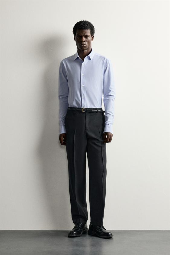 REGULAR FIT SHIRT - striped by Zara - Image 0