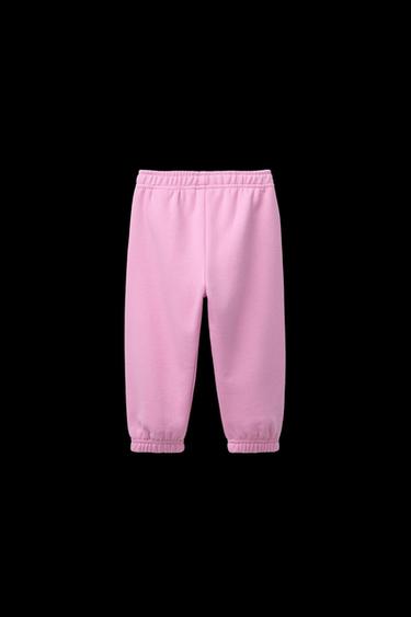 BASIC HEART JOGGERS - Mid-pink by Zara