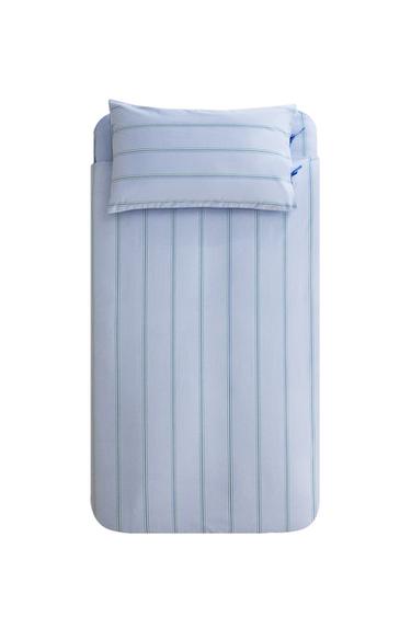 Zara KIDS STRIPED DUVET COVER - Blue
