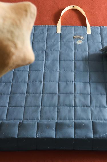 Zara WATER-RESISTANT FLOOR BLANKET WITH CONSTELLATIONS - Blue