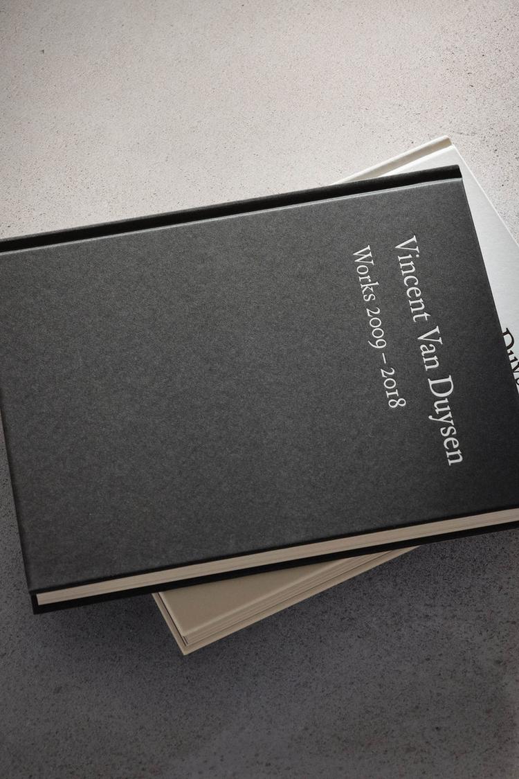 VINCENT VAN DUYSEN WORKS 2009-2018 BOOK (ENGLISH) — Gray