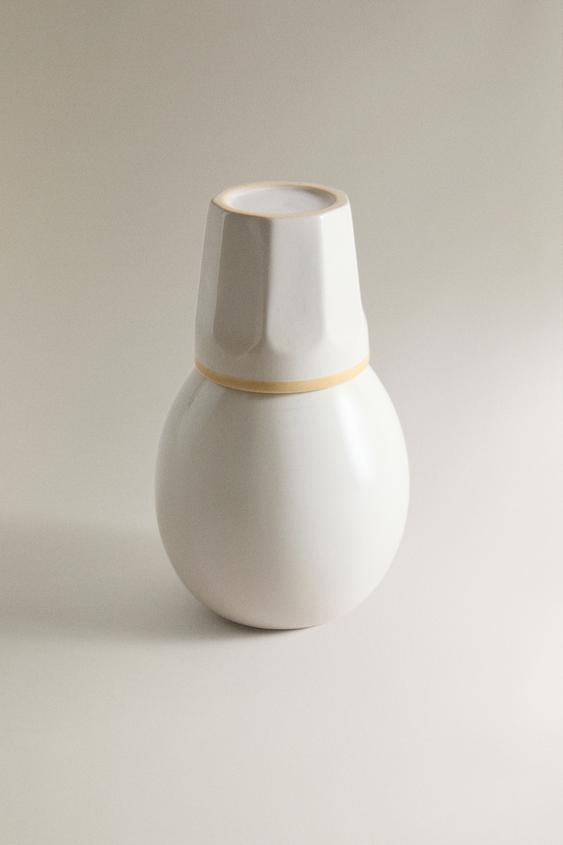 CERAMIC BOTTLE AND MUG NIGHT SET - خَام الخاص بـ Zara - صورة 0