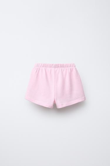 WAVY POCKET BERMUDA SHORTS CASA LAWA © X ZARA KIDS - Strawberry by Zara - Image 1