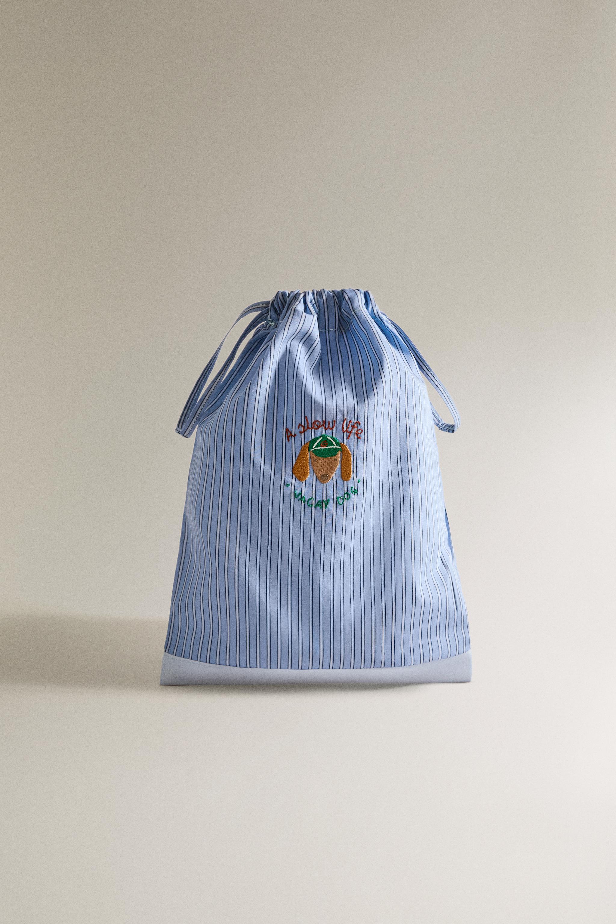 KIDS' DOG CLOTHES BAG — Blue