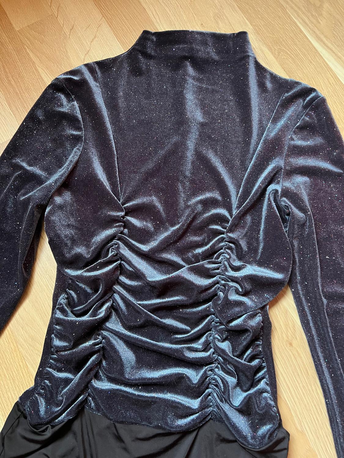 SHIMMERY VELVET BODYSUIT - Image 3