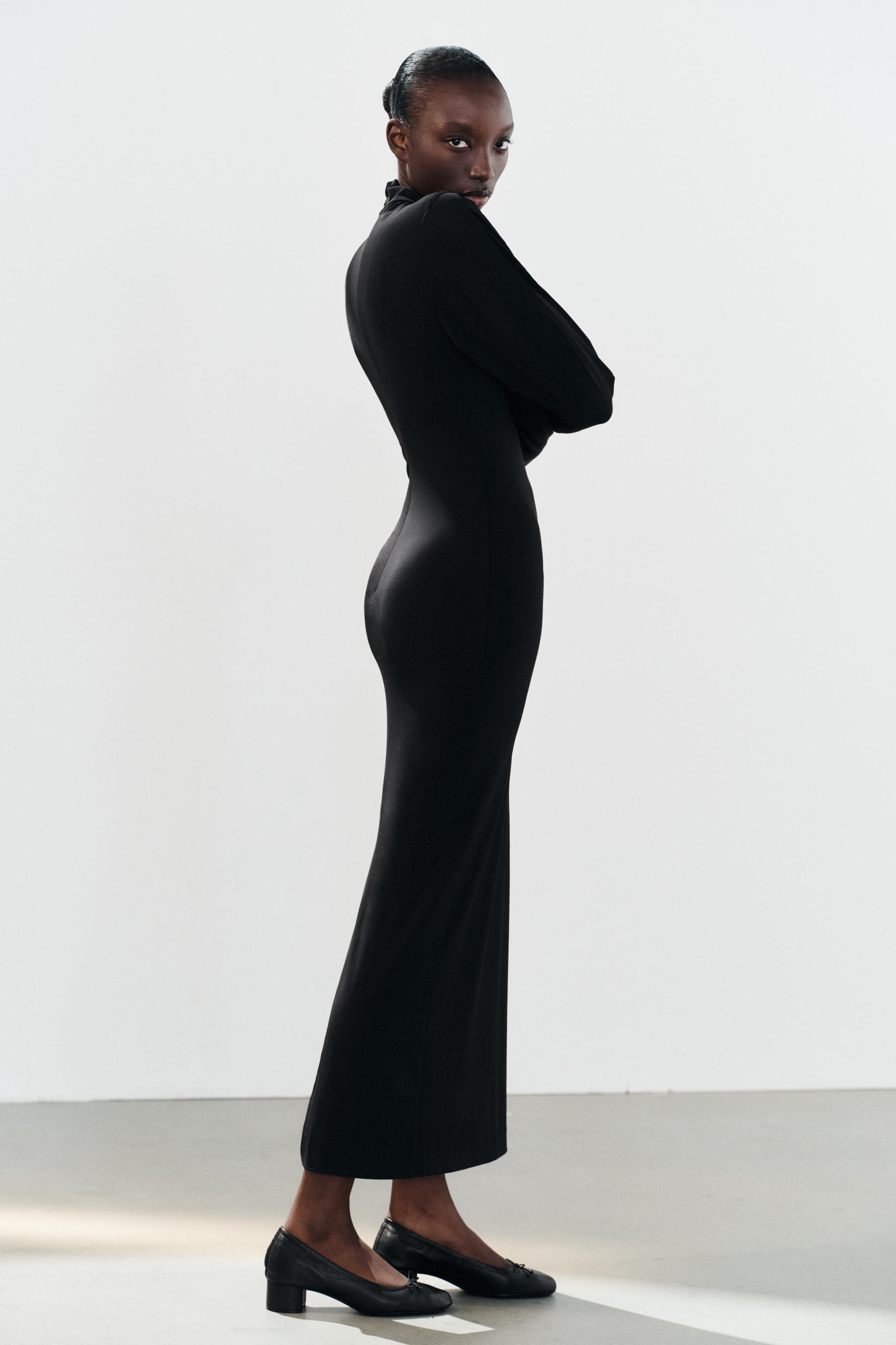 STRETCH MAXI DRESS