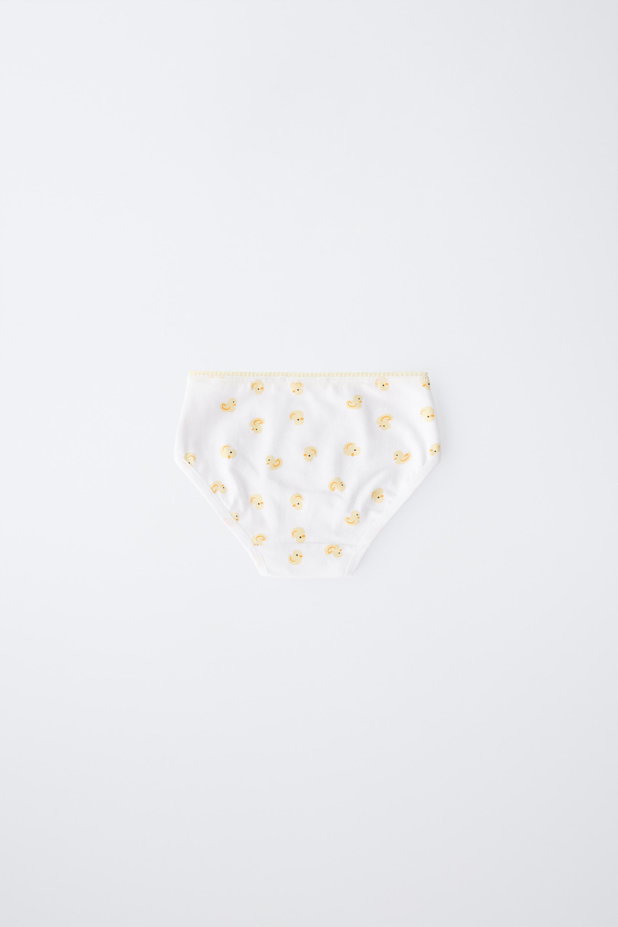 2-6 ANS/ LOT DE SIX CULOTTES PETITS CANARDS