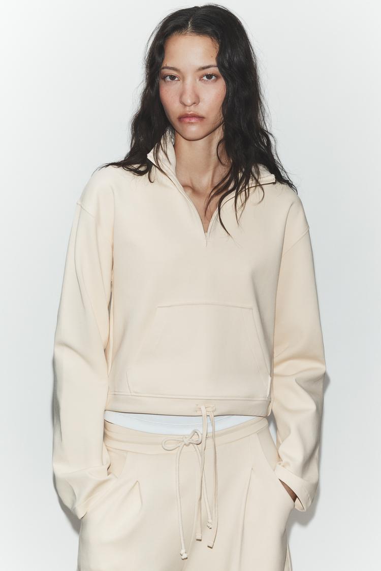 İNTERLOK POLO SWEATSHIRT