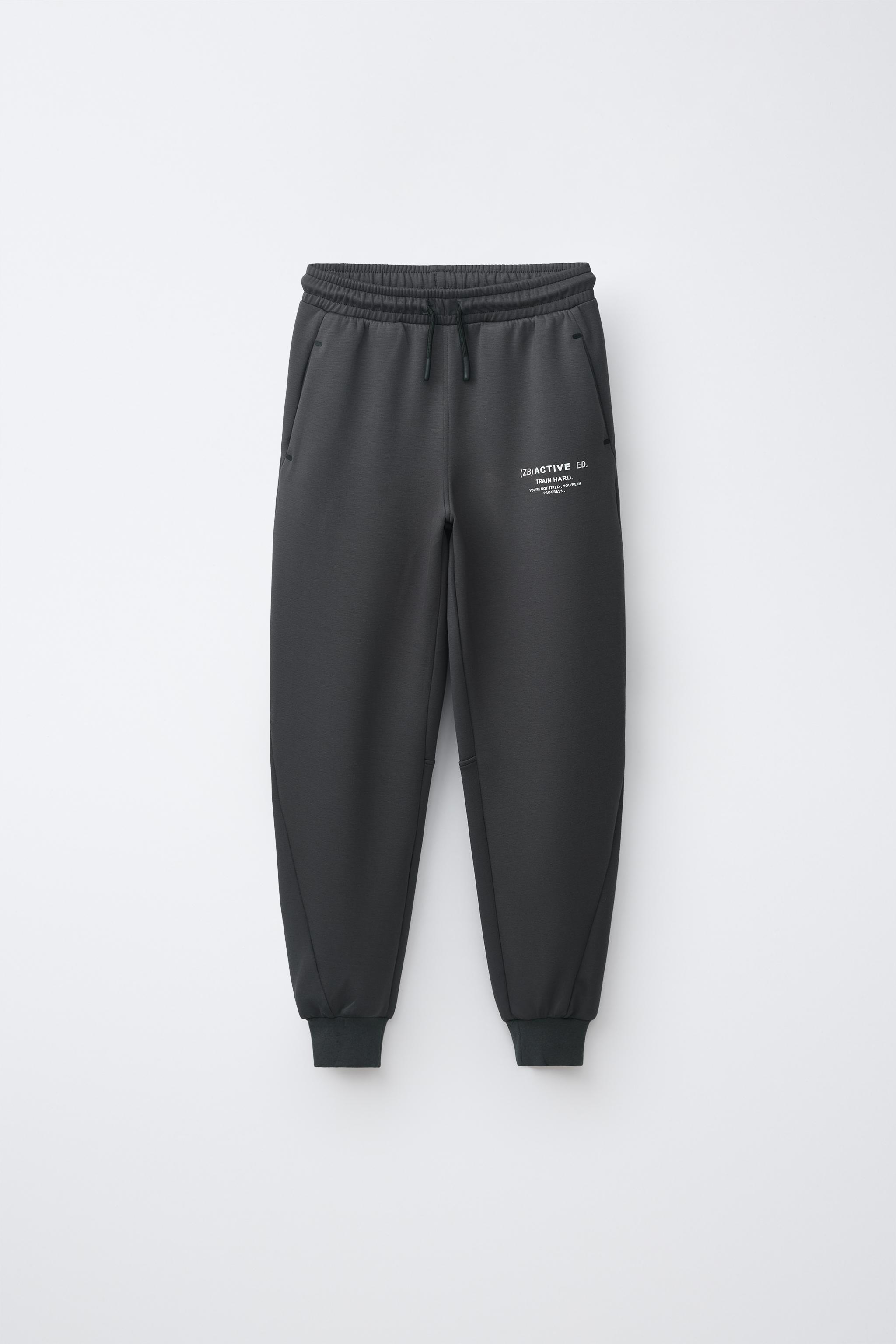 SPORTY TROUSERS - Anthracite grey | ZARA South Africa