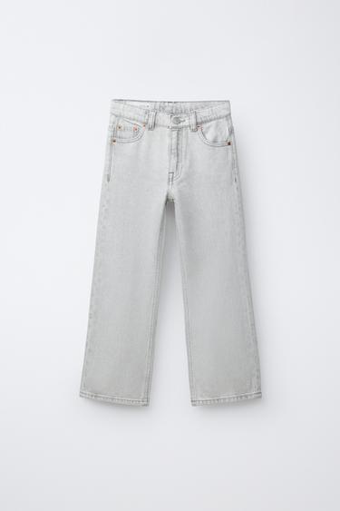 جينز فلير - رمادي by Zara