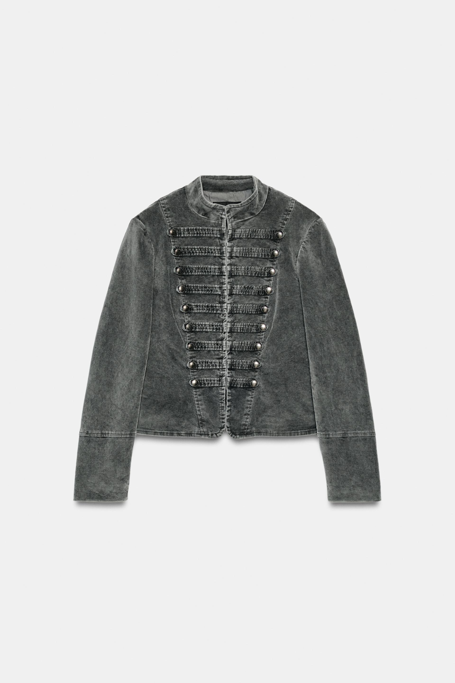 Fitted Velvet Jacket