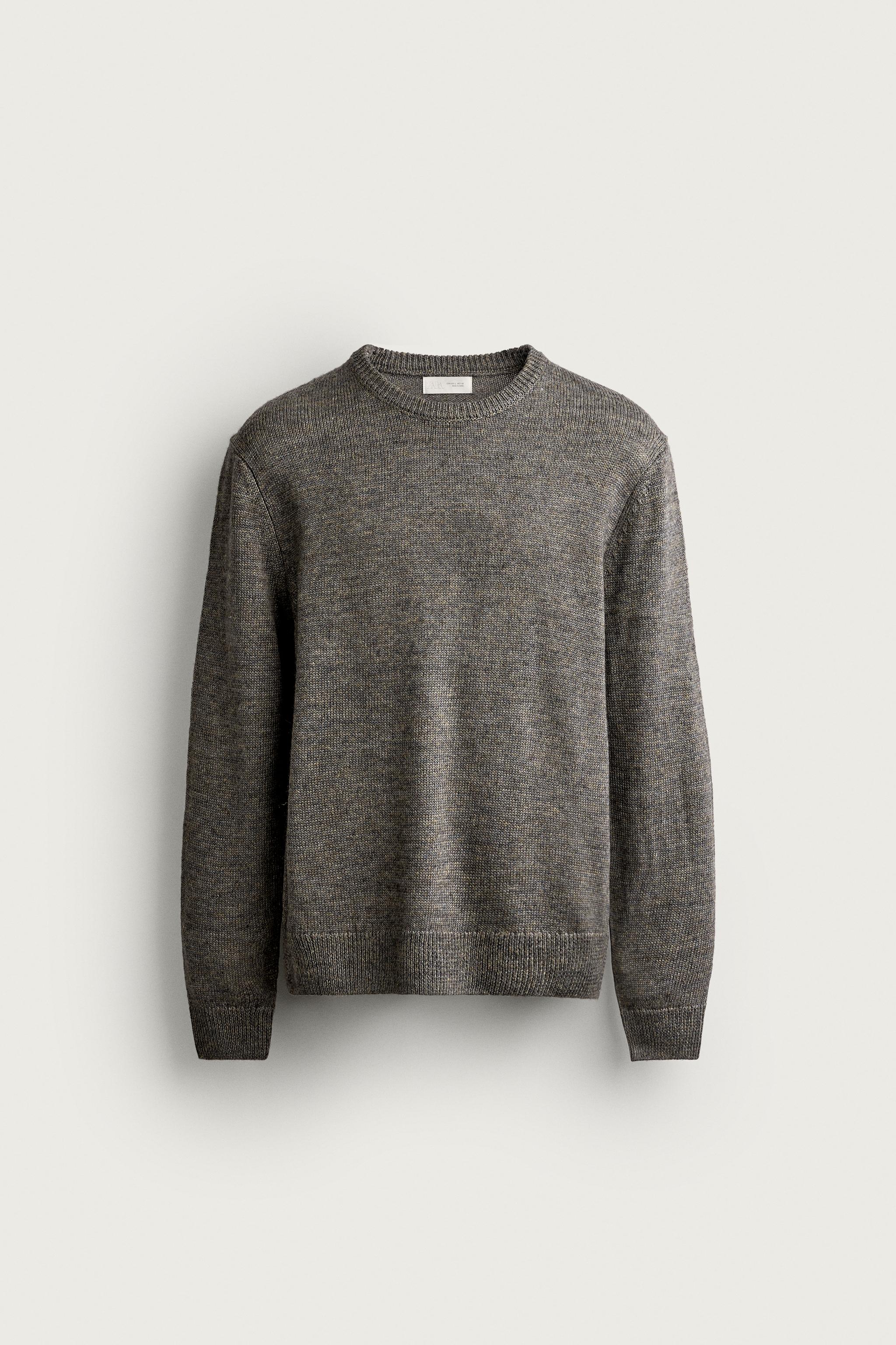 REGULAR FIT SWEATER WITH WOOL
