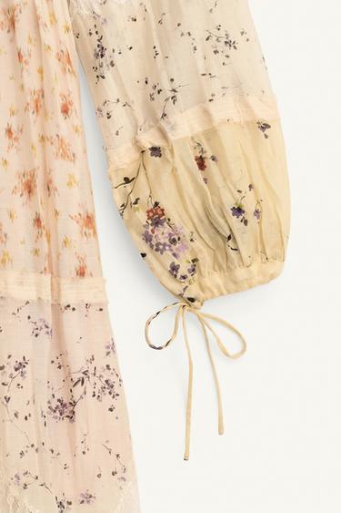 ROBE PATCHWORK IMPRIMÉE LIMITED EDITION - Imprimée de Zara - Image 9
