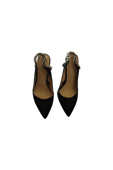 BLACK CUTE HEELS